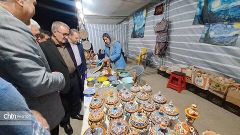 گزارش تصویری از بازدید استاندار کهگیلویه و بویراحمد از ویترین هنر و اصالت دیار زاگرس