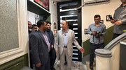 افتتاح بوتیک هتل مسیحا ایرانشهر با حضور فرماندار تهران همزمان با هفته دولت