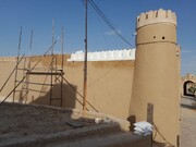 عملیات مرمت و بازسازی چاپارخانه میبد در مسیر حفاظت از میراث‌فرهنگی