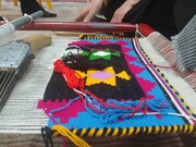 آزمون مهارت‌سنجی گلیم‌بافی در کوه‌چنار با مشارکت ۱۷۰ هنرمند برگزار شد