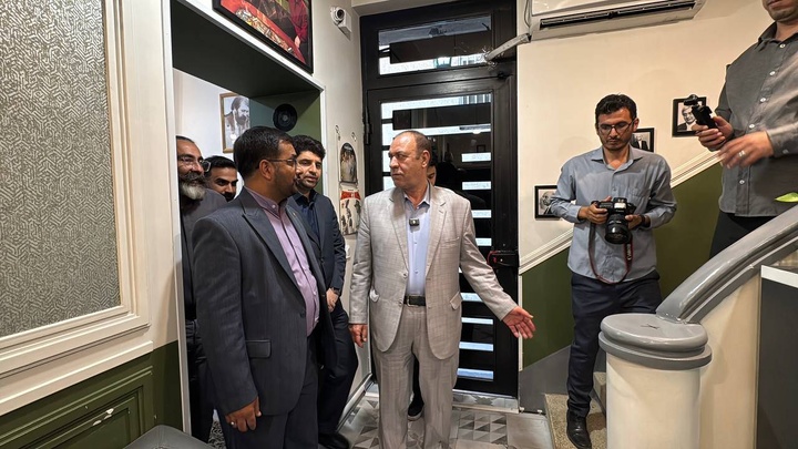 افتتاح بوتیک هتل مسیحا ایرانشهر با حضور فرماندار تهران همزمان با هفته دولت