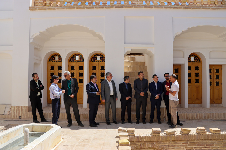 بازدید مسئولان استانی از ۲ پروژه سرمایه‌گذاری گردشگری در اردکان