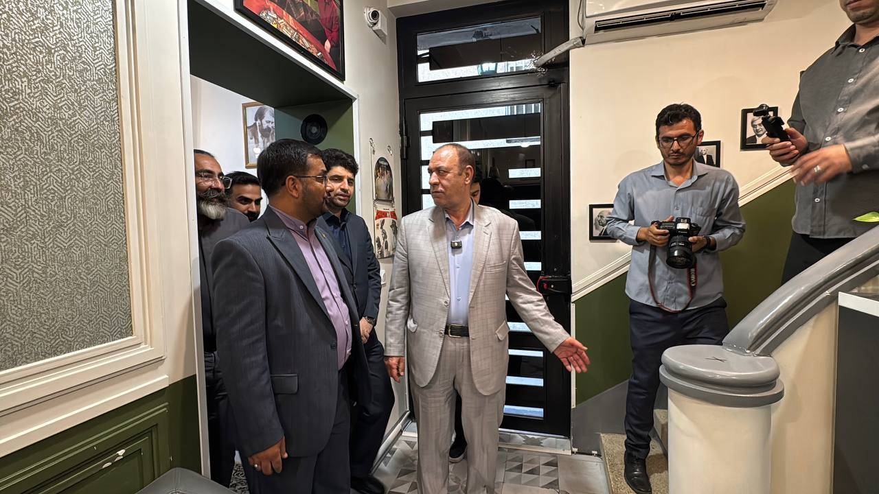 افتتاح بوتیک هتل مسیحا ایرانشهر با حضور فرماندار تهران
