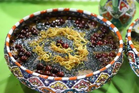غرفه های پخت آش در اولین روز از نوزدهمین جشنواره ملی آش