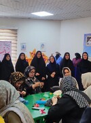 برگزاری کارگاه آموزشی سوزن‌دوزی بلوچ در قرچک