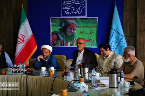 جلسه بررسی سریال رخساره با حضور عوامل اجرایی با محتوای طبیعت، فرهنگ و گردشگری در اداره‌کل میراث‌فرهنگی مازندران