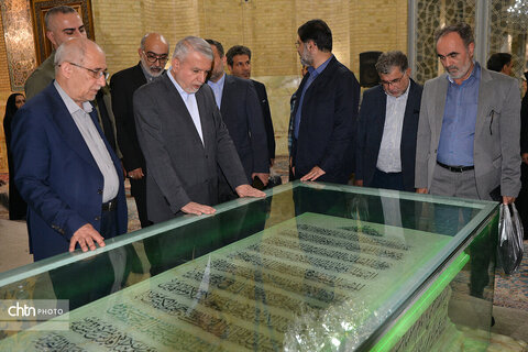 سفر وزیر میراث فرهنگی به قم