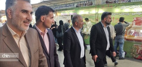 بازدید مهندس حیدر صادقی از چهارمین جشنواره اقوام وعشایر ایران زمین