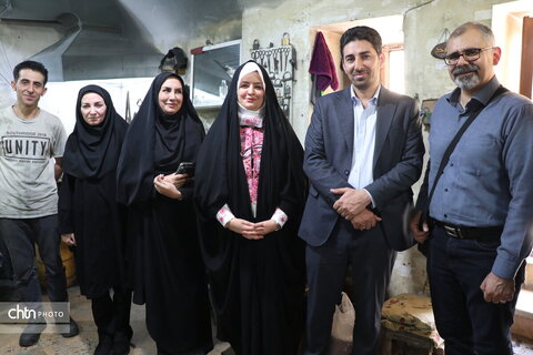 سفر یکروزه مدیرکل آموزش و ترویج صنایع دستی کشور به مناسبت هفته دولت به استان مرکزی