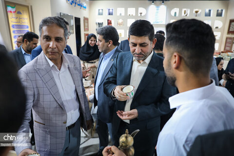 آغاز به کار غرفه اداره‌کل میراث‌فرهنگی خوزستان در نمایشگاه هفته دولت