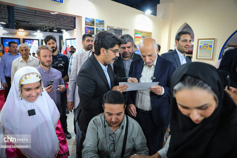 آغاز به کار غرفه اداره‌کل میراث‌فرهنگی خوزستان در نمایشگاه هفته دولت