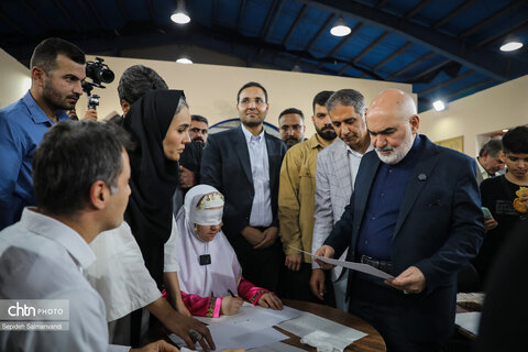 آغاز به کار غرفه اداره‌کل میراث‌فرهنگی خوزستان در نمایشگاه هفته دولت