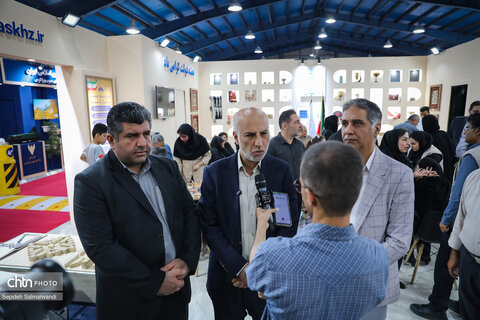 آغاز به کار غرفه اداره‌کل میراث‌فرهنگی خوزستان در نمایشگاه هفته دولت