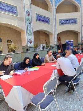 جلسه ارتقای تعاملات میان هنرمندان و نوآموزان با رئیس اداره میراث‌فرهنگی شهریار برگزار شد