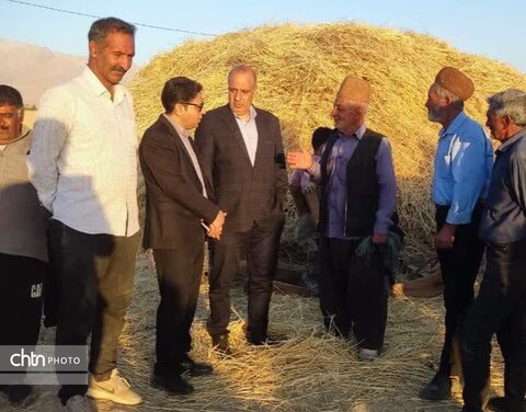 دومین جشنواره خرمن‌کوبی در روستای گردشگری لنگر ماهان برگزار شد