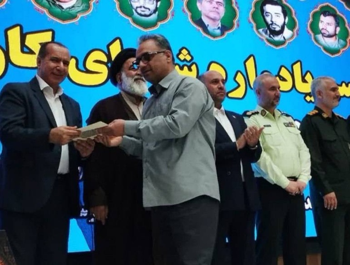 برای چهارمین سال متوالی؛ مدیر اداره میراث‌فرهنگی شهرستان ورامین، مدیر نمونه شهرستان شد