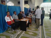 برپایی میز خدمت میراث‌فرهنگی سملقان در مسجد جامع همزمان با هفته دولت