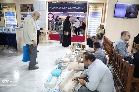 قاب‌هایی از شب دوم غرفه میراث‌فرهنگی خوزستان در نمایشگاه هفته دولت اهواز