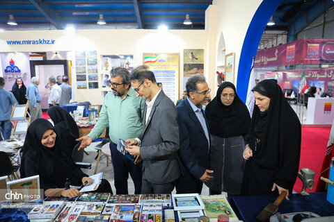 قاب‌هایی از شب دوم غرفه میراث‌فرهنگی خوزستان در نمایشگاه هفته دولت اهواز