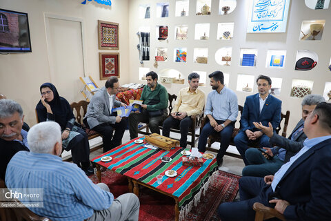 قاب‌هایی از شب دوم غرفه میراث‌فرهنگی خوزستان در نمایشگاه هفته دولت اهواز