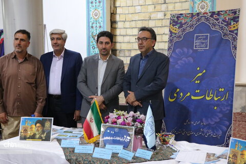 برگزاری میز خدمت ادارات در مصلی بزرگ امام خمینی شهر اراک