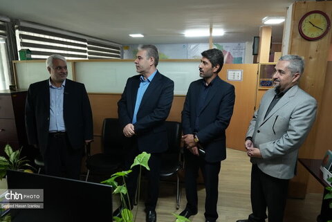بازدید دکتر ندائی  از اداره کل خراسان رضوی و گفت‌وگوی صمیمانه با کارکنان میراث فرهنگی،گردشگری و صنایع دستی استان