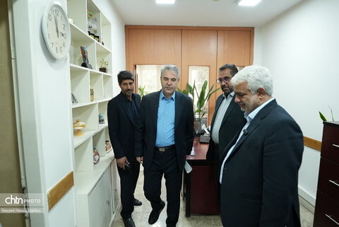 بازدید دکتر ندائی  از اداره کل خراسان رضوی و گفت‌وگوی صمیمانه با کارکنان میراث فرهنگی،گردشگری و صنایع دستی استان
