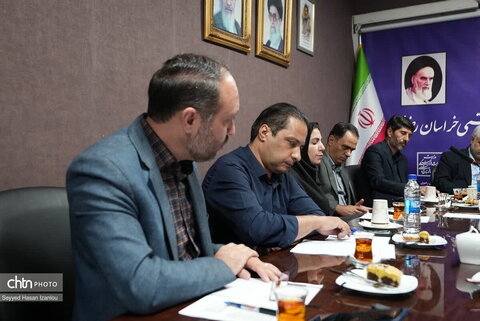 بازدید دکتر ندائی  از اداره کل خراسان رضوی و گفت‌وگوی صمیمانه با کارکنان میراث فرهنگی،گردشگری و صنایع دستی استان