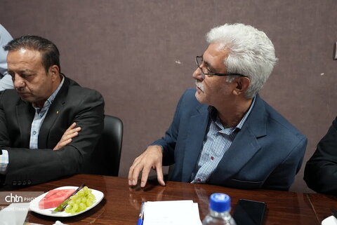 بازدید دکتر ندائی  از اداره کل خراسان رضوی و گفت‌وگوی صمیمانه با کارکنان میراث فرهنگی،گردشگری و صنایع دستی استان
