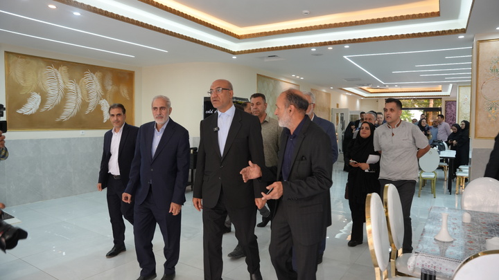 هتل معین در کرمانشاه به بهره‌برداری رسید