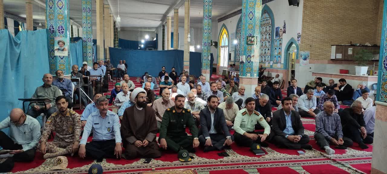 حضور میراث‌فرهنگی شازند در نماز جمعه آستانه علوی به مناسبت هفته دولت/ مطالبات مردمی پاسخ داده شد