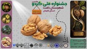 هفتمین جشنواره ملی گردو شهرستان بافت ۱۳ شهریور برگزار می‌شود