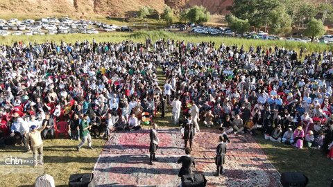 اسقبال بی‌نظیر گردشگران از سومین رویداد گردشگری چمن متحرک چملی گول تکاب