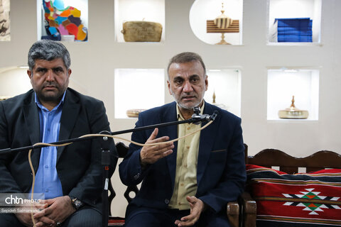 قاب‌هایی از شب سوم غرفه میراث‌فرهنگی خوزستان در نمایشگاه هفته دولت اهواز