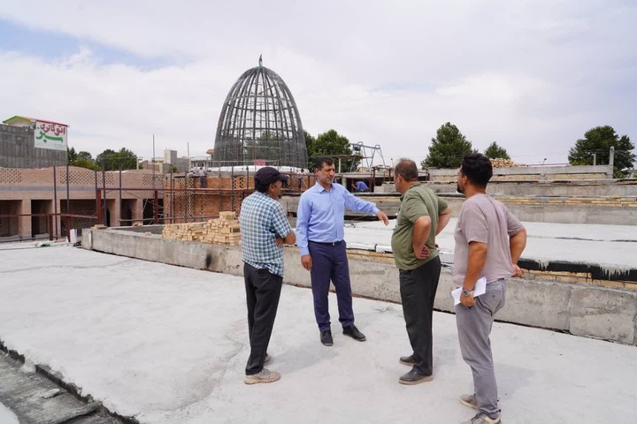 بازدید میدانی مدیرکل میراث‌فرهنگی آذربایجان غربی از پروژه شمس تبریزی/ عزم جدی برای بهره‌برداری پیش از ۷ مهر