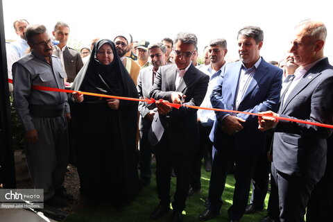گزارش تصویری افتتاح مجتمع گردشگری کُرد در دهگلان همزمان با هفته دولت