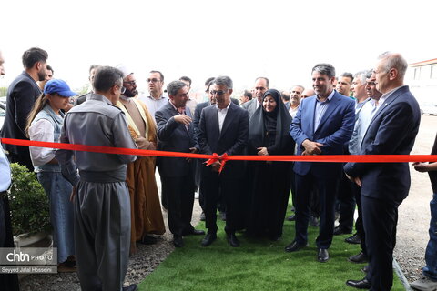 گزارش تصویری افتتاح مجتمع گردشگری کُرد در دهگلان همزمان با هفته دولت