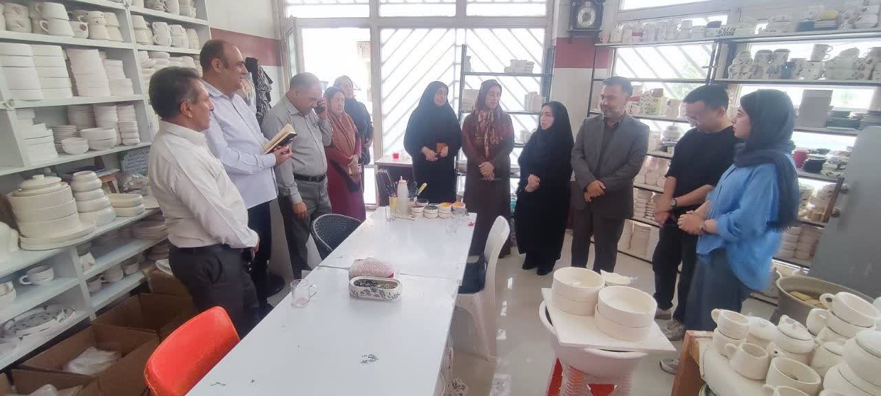 افتتاح ۲ مرکز صنایع‌دستی در گنبدکاووس به مناسبت هفته دولت