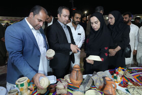 بازدید مدیرکل میراث فرهنگی سیستان وبلوچستان از جشنواره روستاییان و عشایر