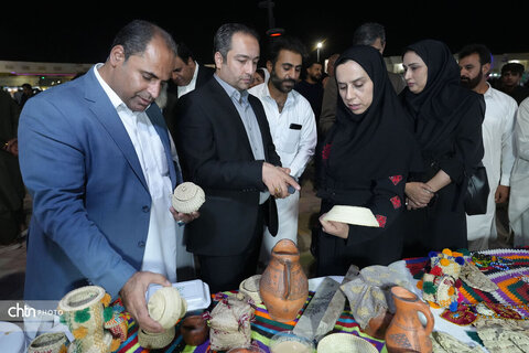 بازدید مدیرکل میراث فرهنگی سیستان وبلوچستان از جشنواره روستاییان و عشایر