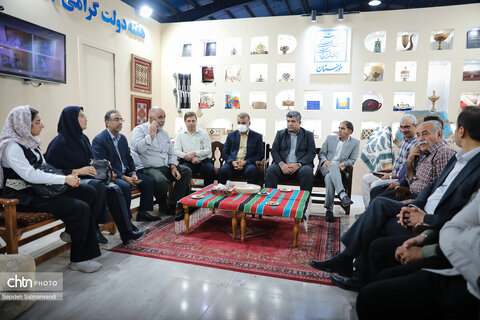ایستگاه پایانی غرفه میراث‌فرهنگی خوزستان در نمایشگاه هفته دولت اهواز