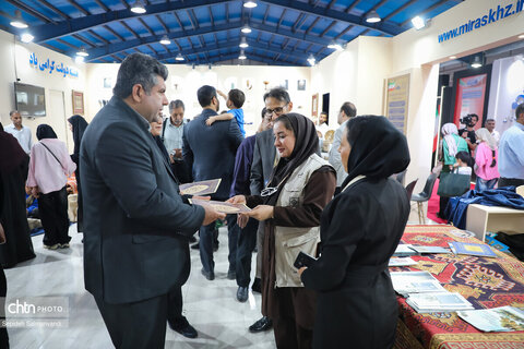 ایستگاه پایانی غرفه میراث‌فرهنگی خوزستان در نمایشگاه هفته دولت اهواز