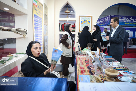 ایستگاه پایانی غرفه میراث‌فرهنگی خوزستان در نمایشگاه هفته دولت اهواز