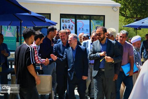 بازدید معاون گردشگری کشور از پروژه‌های هفته دولت در کلاردشت