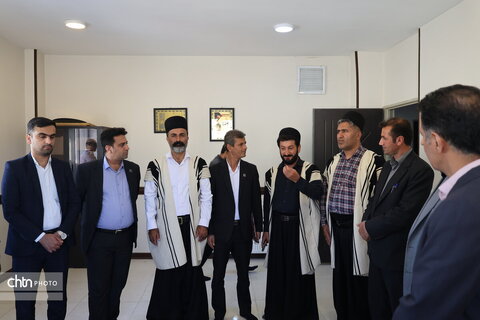افتتاحیه دبیر خانه چوقا در بخش بازفت