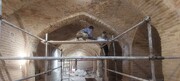 آغاز مرحله جدید مرمت کاروانسرای تاریخی محمدآباد/ بازدید مدیرکل میراث‌فرهنگی استان قزوین از روند اجرای پروژه