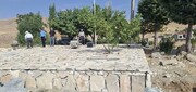 ساماندهی محوطه مقبره ماموستا ملا عبدالله باشماق در دهگلان آغاز شد
