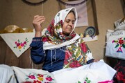 مهارت طراحی گلدوزی  روستای هدف گردشگری قلعه‌بالا در فهرست میراث ناملموس کشور به ثبت رسید
