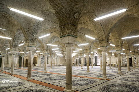 مسجد حاج‌آقا علی؛ جلوه‌ای از شکوه معماری دوره قاجار در کرمان