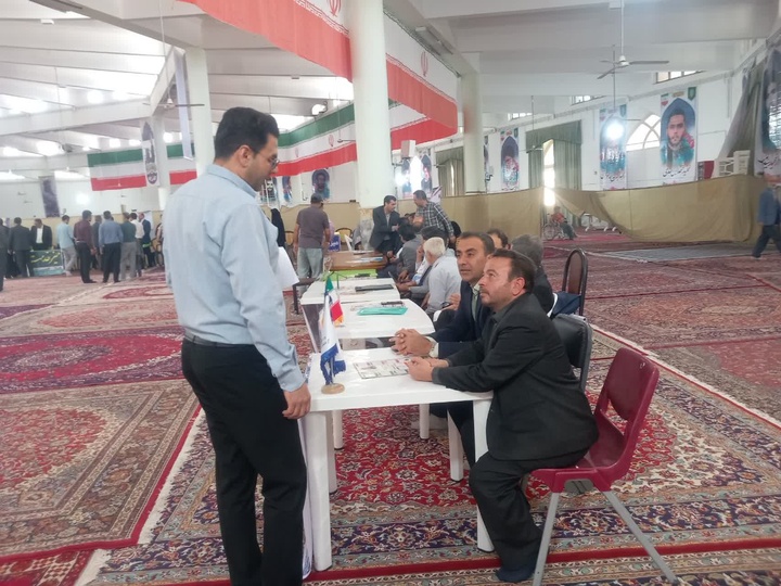 برپایی میز ارتباطات مردمی اداره میراث‌فرهنگی در شهرستان فردوس